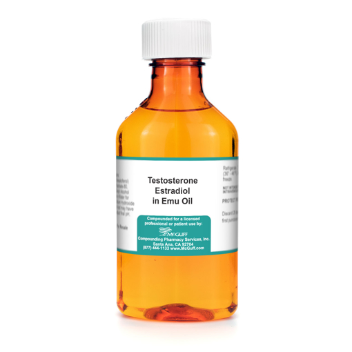 Estradiol Testosterone in Emu oil