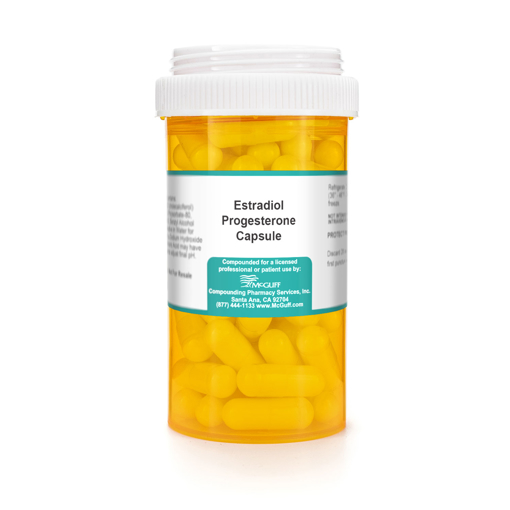Estradiol 0.5 mg Progesterone 50 mg Capsule