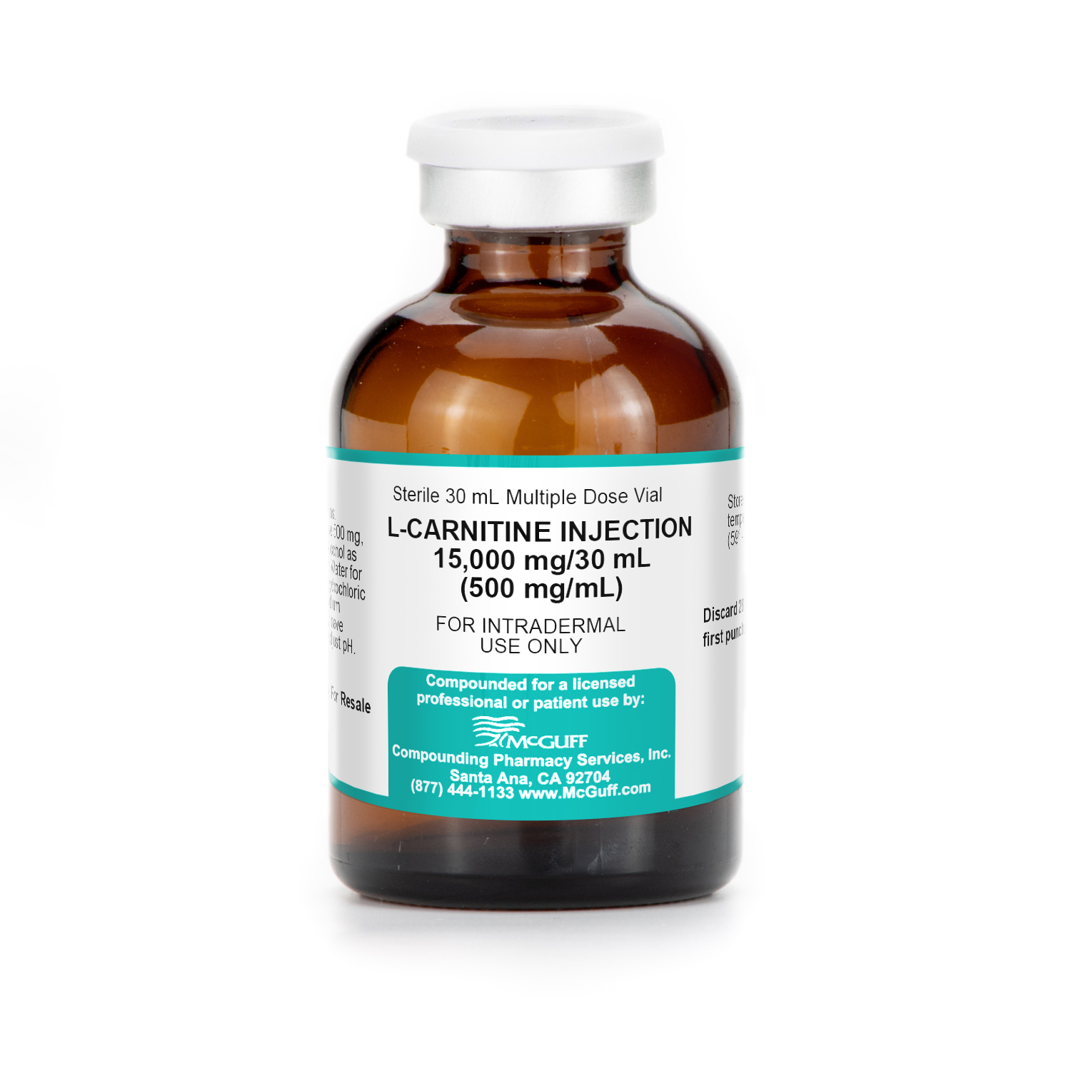 Carnitine Injection McGuff Compounding Pharmacy