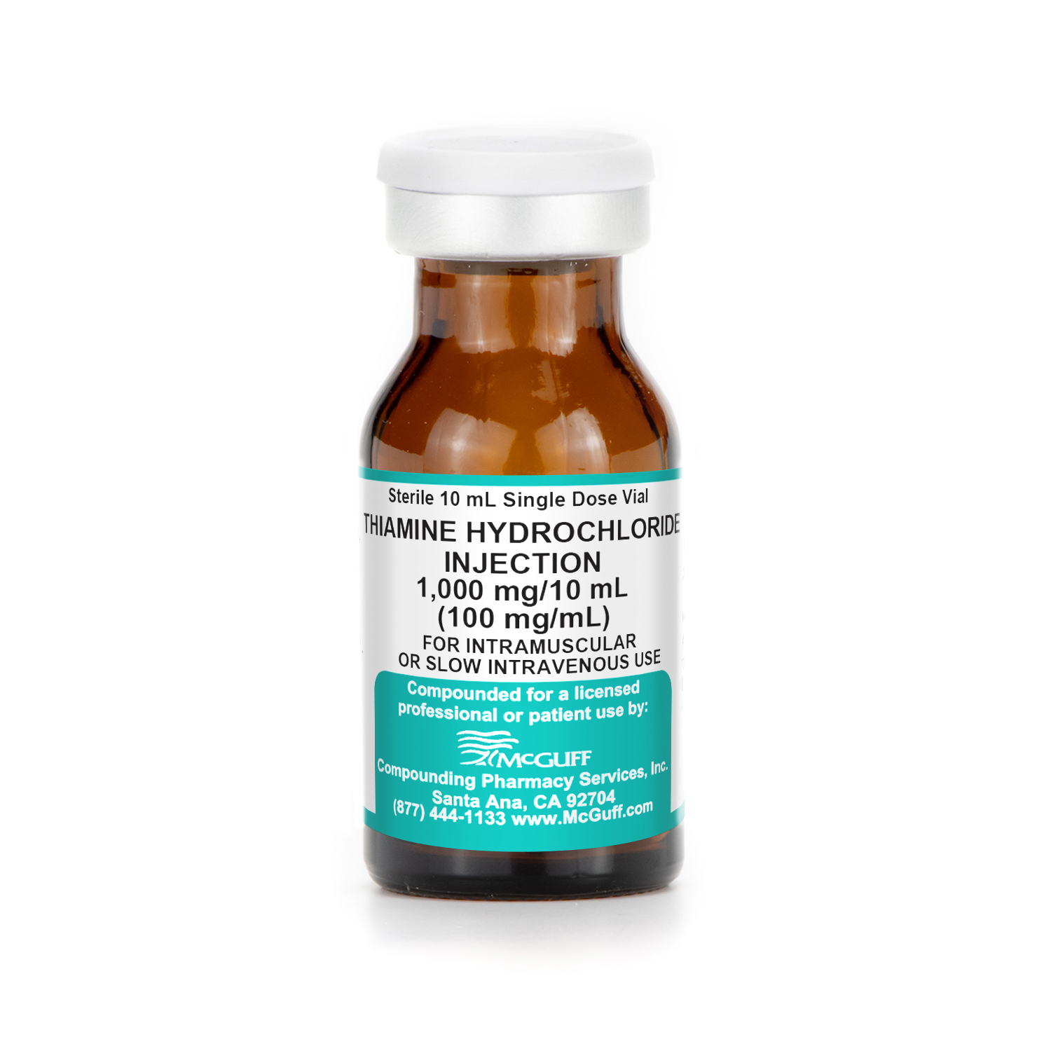 Thiamine HCL Injection | McGuff Compounding Pharmacy