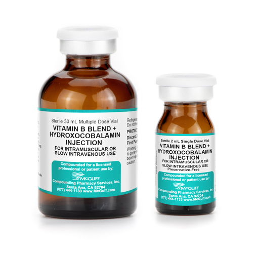 Vitamin B Blend + Hydroxocobalamin for Injection